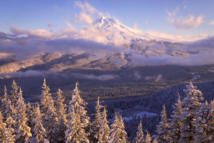 Mt. Hood; Mount Hood; TDH; Tom Dick Harry; Frozen; Snow; Snowy Trees; Ice; Mountain; Winter; Cold; Powder; Rami J Photography; Rami Jabaji