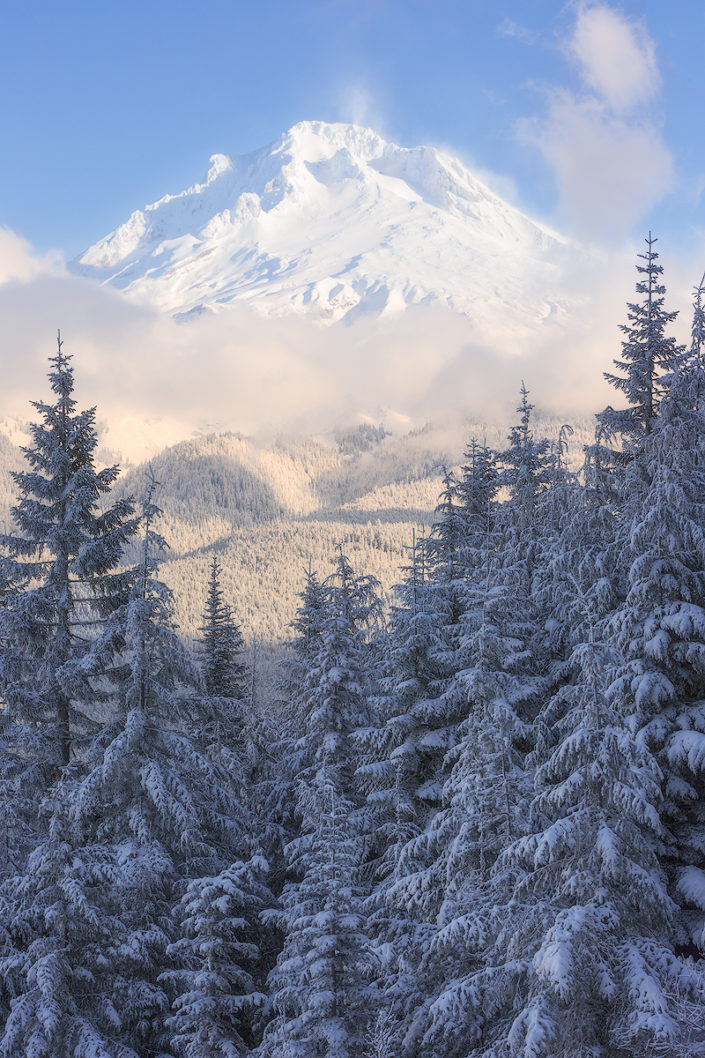 Mt. Hood; Mount Hood; TDH; Tom DIck Harry; Snow; Snowy Trees; Ice; Mountain; Winter; Powder; Cold; Rami J Photography; Rami Jabaji